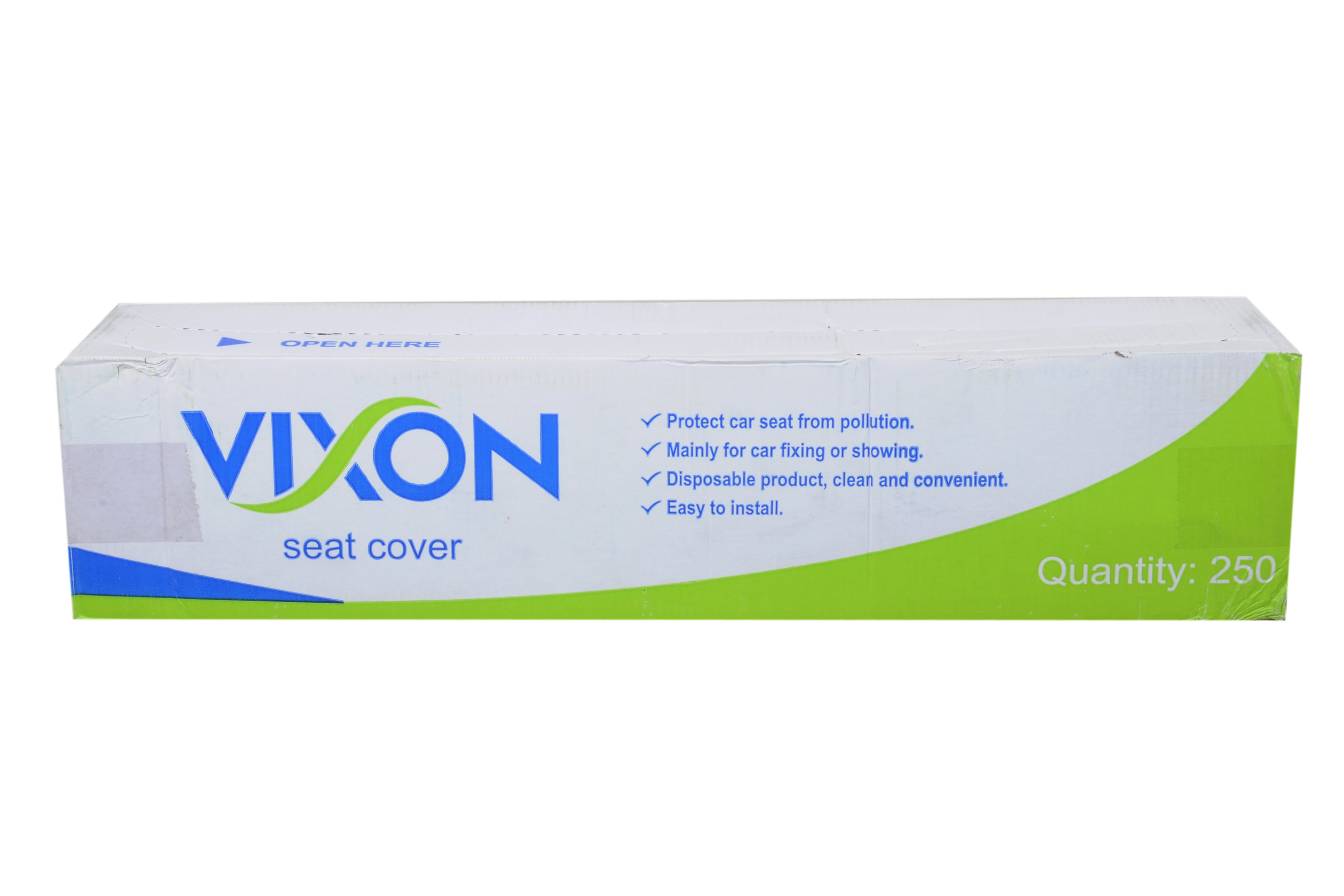 VIXON Seat Cover Roll White (Quantity: 250)