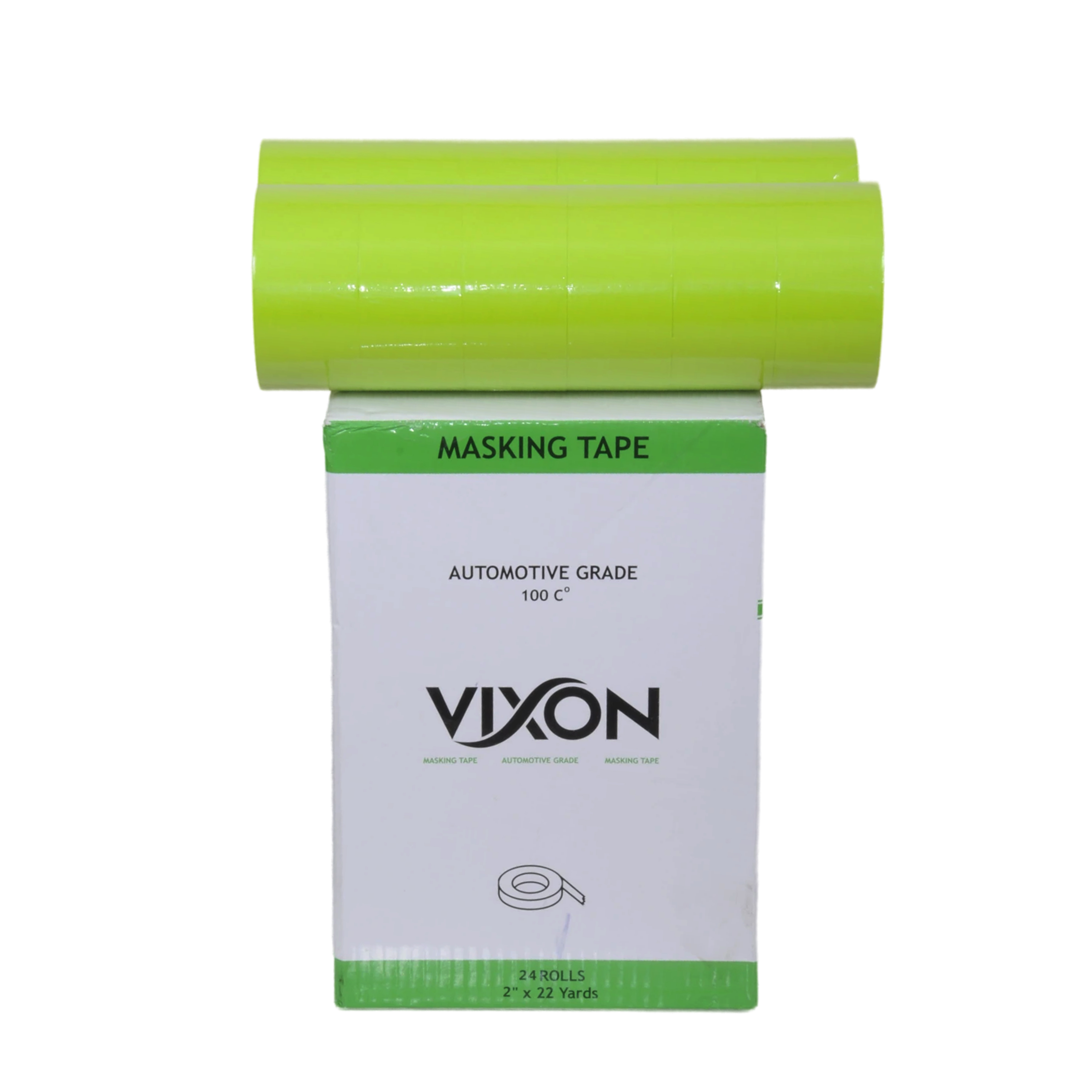 VIXON Green Masking Tape (Automotive Grade, 2 Inch)