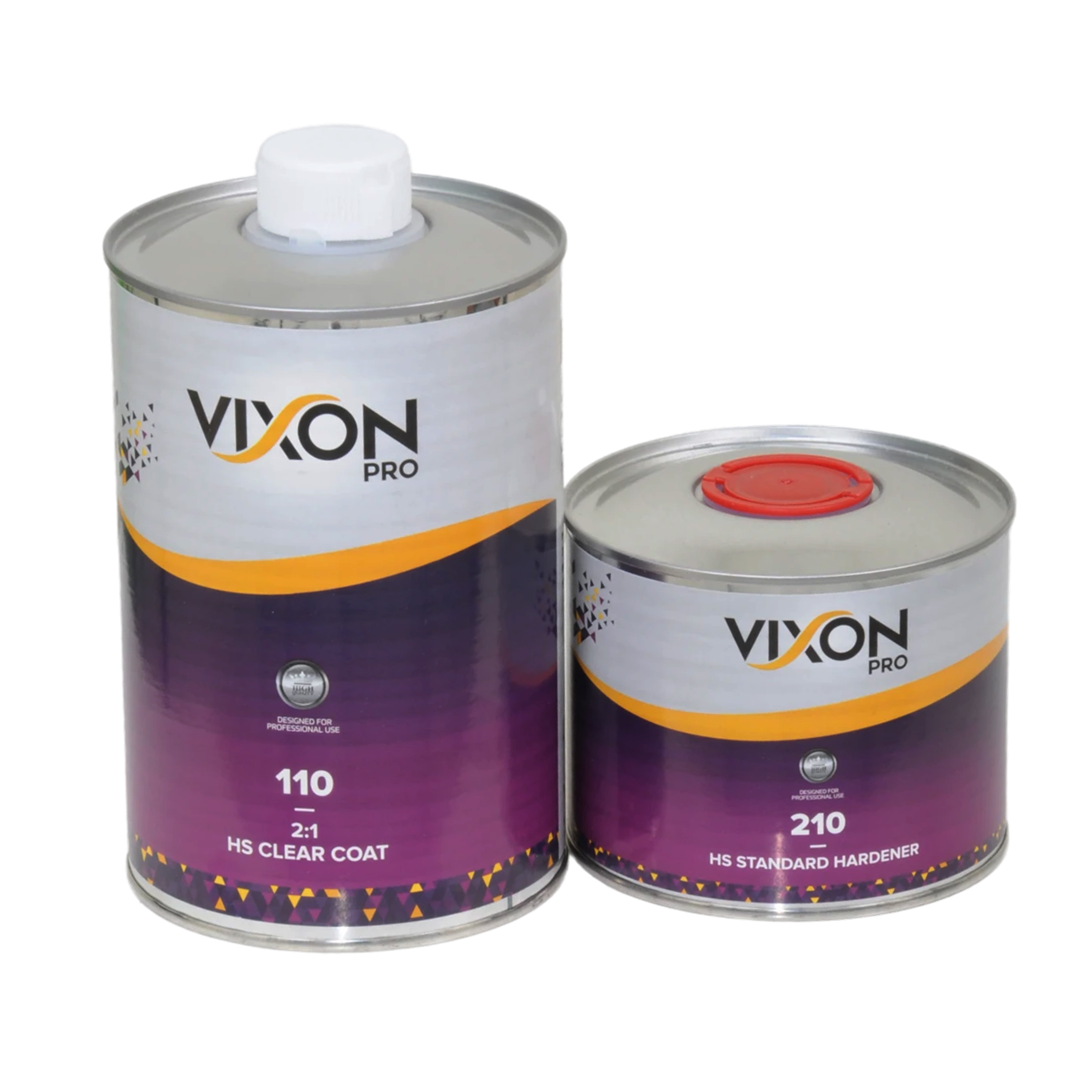  Vixon Pro 110 HS Clear Coat & 210 Standard Hardener (1L Set)
