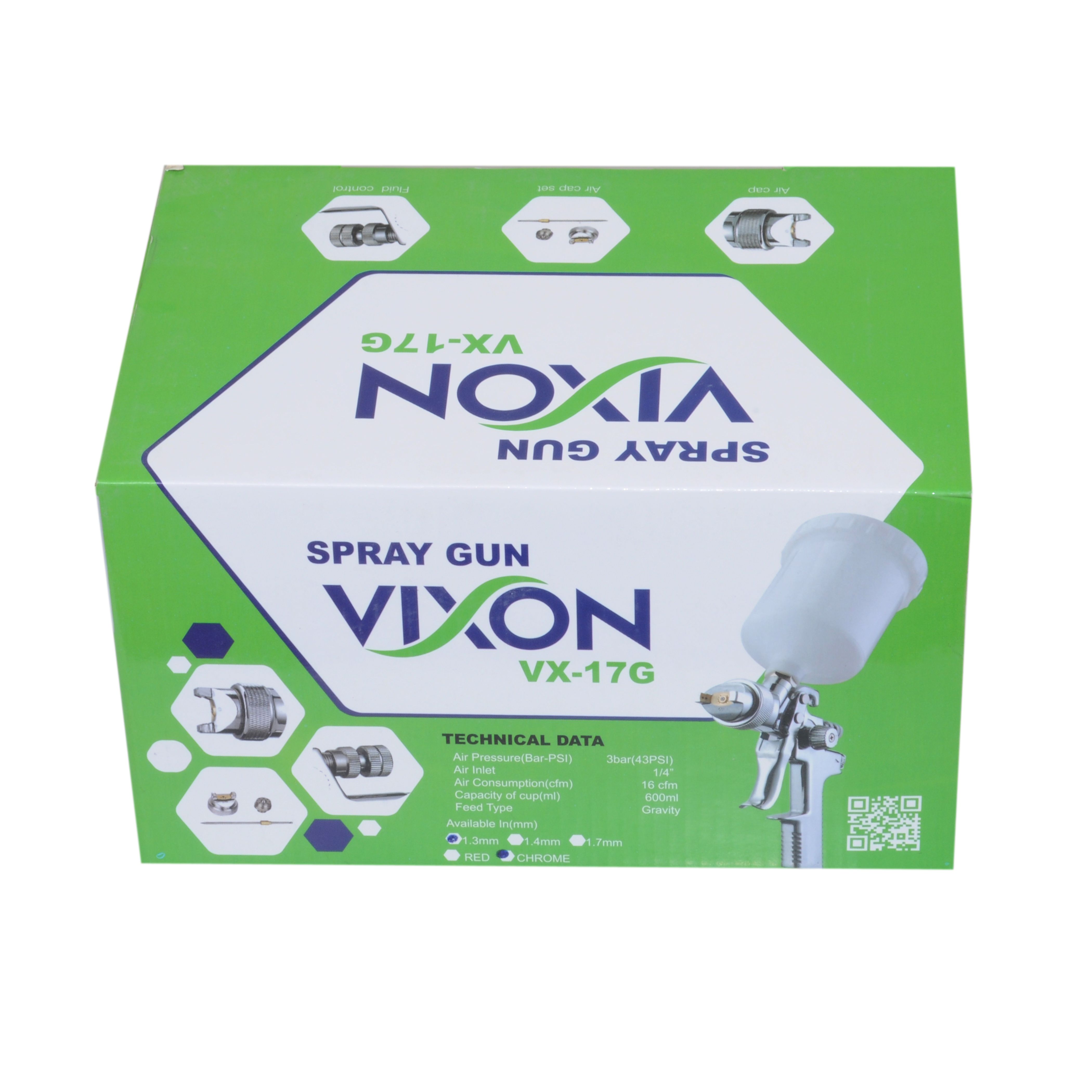 VIXON Spray Gun VX-17G (Gravity Feed)